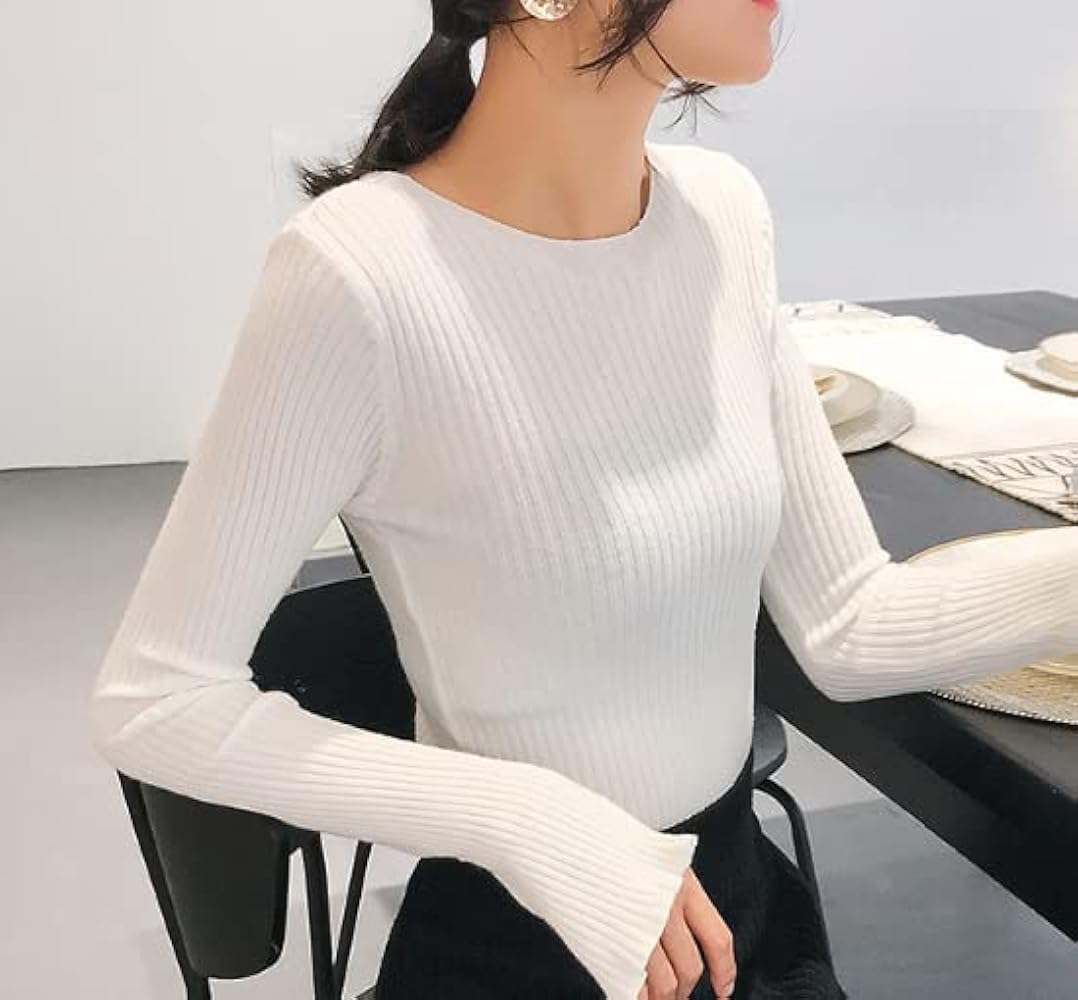 Amazon | [リーフラワー] ニットトップス レディース トップス